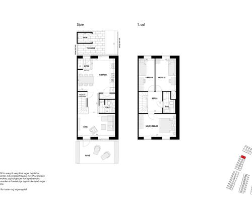 4 værelses hus i Greve