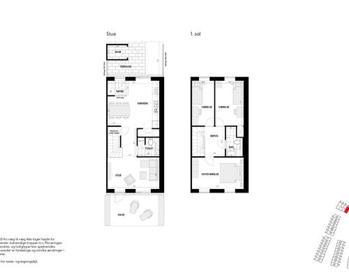 4 værelses hus i Greve