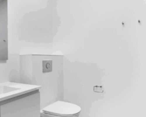 Nybygget rækkehus i 1 plan