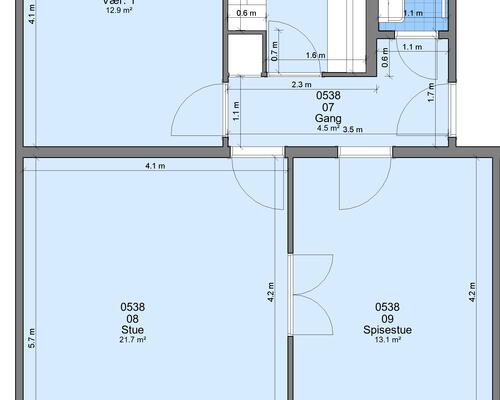 2 værelses lejlighed i Randers NØ