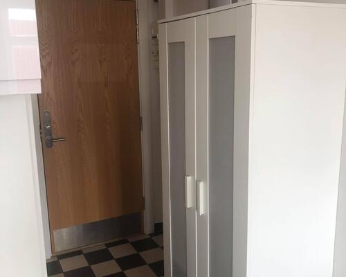 1-værelses i Fredericia centrum. Huslejen er inkl. vand og varme.