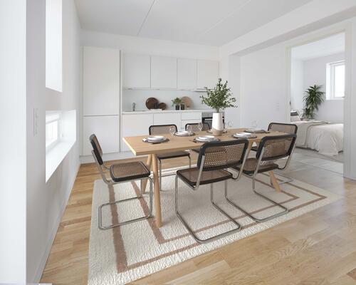 Skøn 3-værelses med altan og tæt på Aarhus