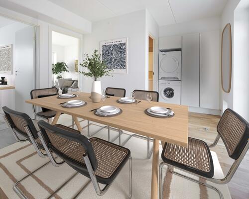 Skøn 3-værelses med altan og tæt på Aarhus