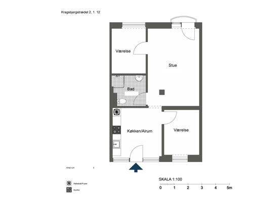 Skøn delevenlig 3-værelses i Odense C!KUN 1 MÅNEDS DEPOSITUM