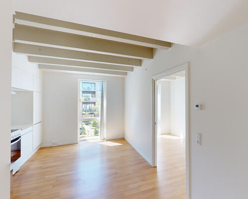 2-værelses lejlighed tæt på letbane og Aarhus C