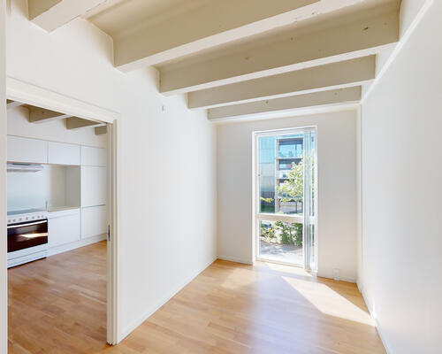 2-værelses lejlighed tæt på letbane og Aarhus C