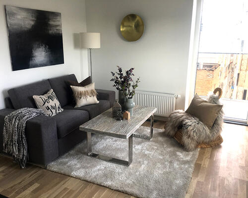 Delevenlig 3-værelses lejlighed i Århus