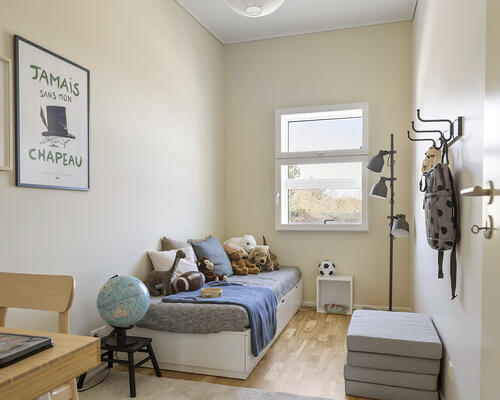 Nybyggt 5 rækkehus med have