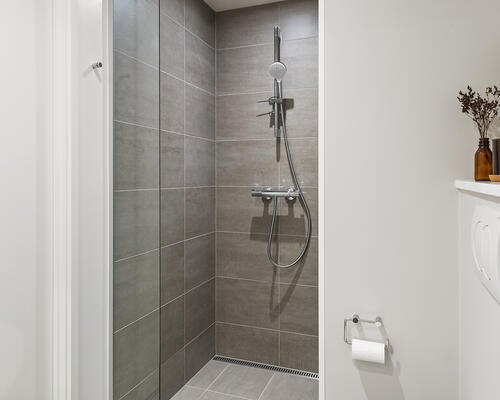 5 rækkehus med vestvendt have