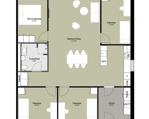 5 værelses hus i Silkeborg