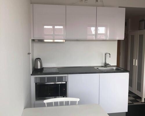 1-værelses i Fredericia centrum. Huslejen er inkl. vand og varme.