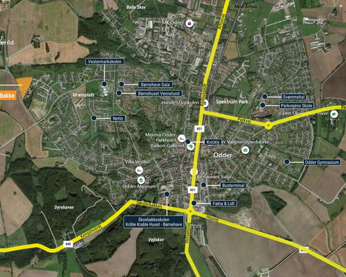 4 værelses hus i Odder