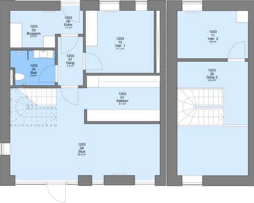 3 værelses lejlighed i Ringkøbing