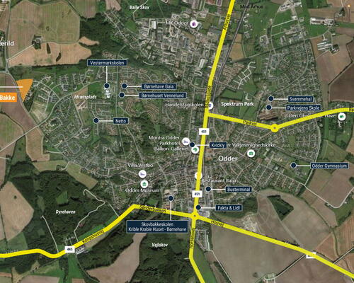 4 værelses hus i Odder