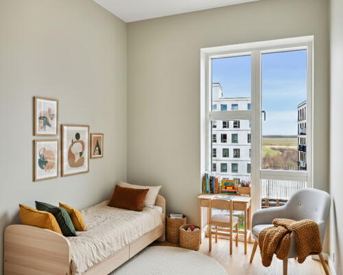 UN17 Søen - Rummelig 3 vær. lejebolig med vestvendt altan – perfekt familie- eller delebolig