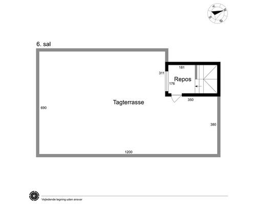 4 værelses lejlighed i København Ø