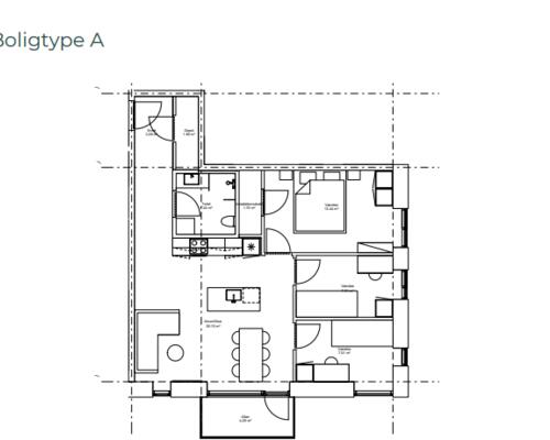 🎉HELT NYE 4-VÆRELSES I BANEBYEN🎉