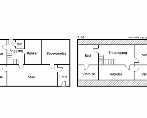 7 værelses hus i Aalestrup