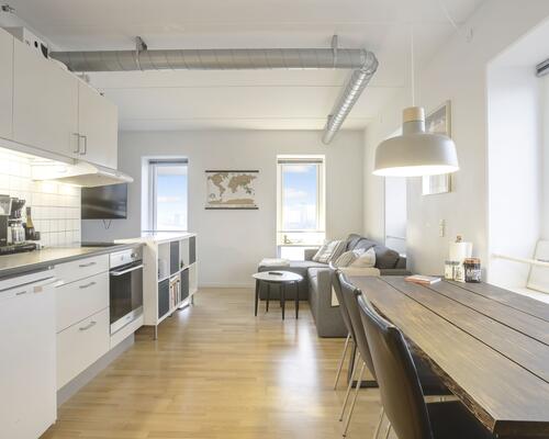 Unik studiebolig på havnefronten i Aalborg