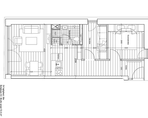 3 værelses lejlighed i Frederikssund
