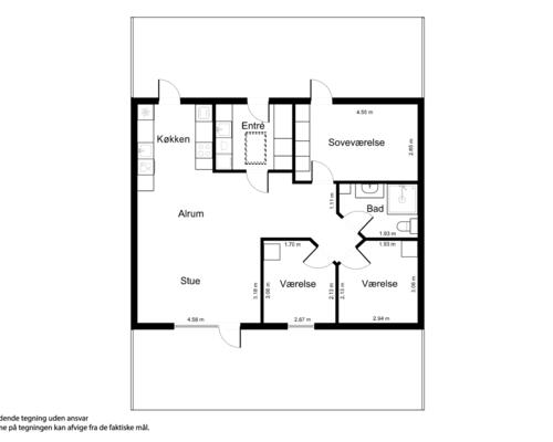 4 værelses hus i Sorø