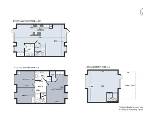 5 værelses lejlighed i Hørsholm