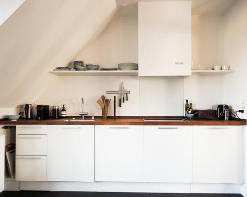 Lækker penthouse lejlighed med altan | København K