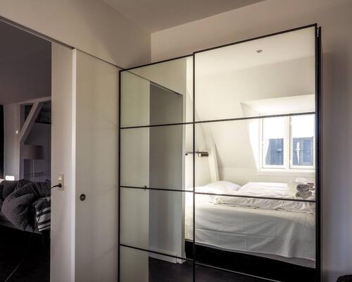 Lækker penthouse lejlighed med altan | København K