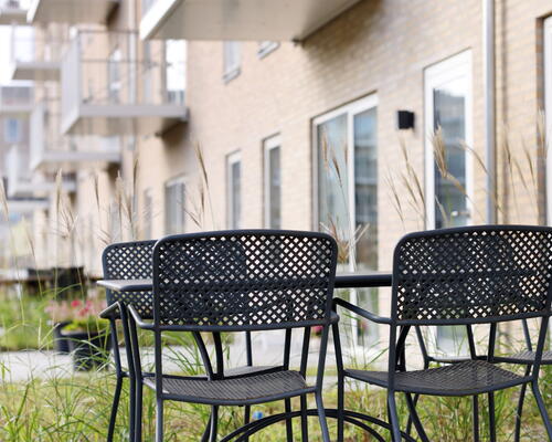 Fløjhusene - Bygningn A - Stor 4-værelses lejlighed med egen terrasse og plads til hele familien