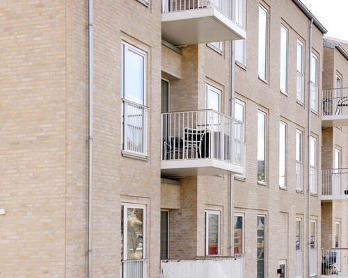 Fløjhusene - Bygningn A - Stor 4-værelses lejlighed med egen terrasse og plads til hele familien