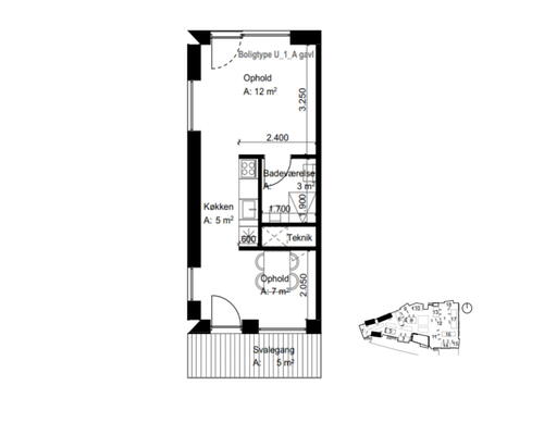 Skøn 1-værelses lejlighed med central placering tæt på indkøb og offentlig transport!