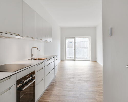 Bygården - Modern lejlighed i lækre materialer med plads til familien