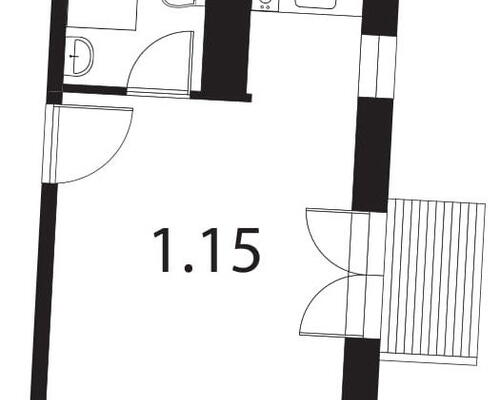 36 m2 værelse i København NV