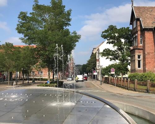 Vejle - Centrum, lys 2vær lej m balkon