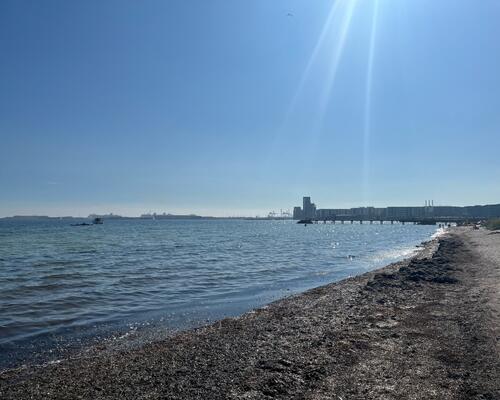 Flot og total istandsat møbleret lejlighed med skøn beliggenhed på Lille Strandvej