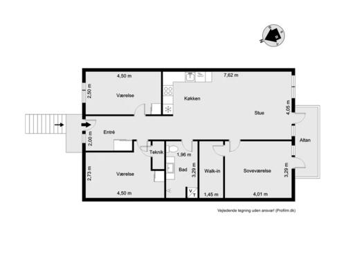 4 værelses lejlighed i Vejle