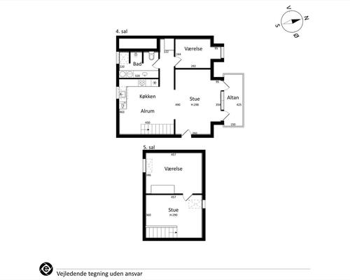 4 værelses lejlighed i Århus C