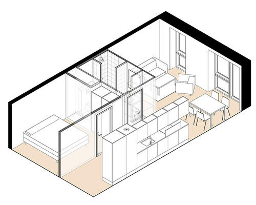 LÆKKER 2-VÆR. LEJLIGHED PÅ GARTNERBYEN, 61 M² MED LAV FORBRUG