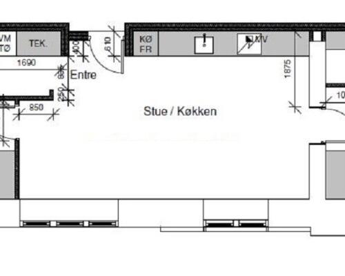 3 værelses lejlighed i Kolding