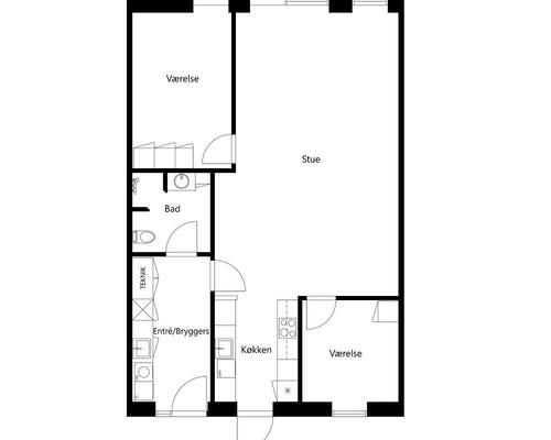 3 værelses hus i Vejle