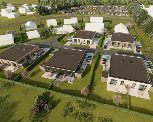 Nybygget, energivenlig og moderne rækkehus til leje på Kong Christoffers Vej