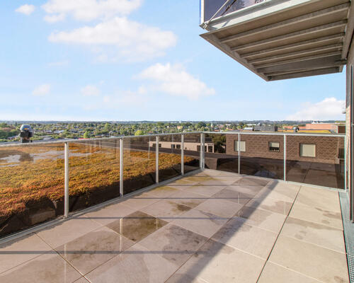 Lejlighed på 6. sal med privat tagterrasse