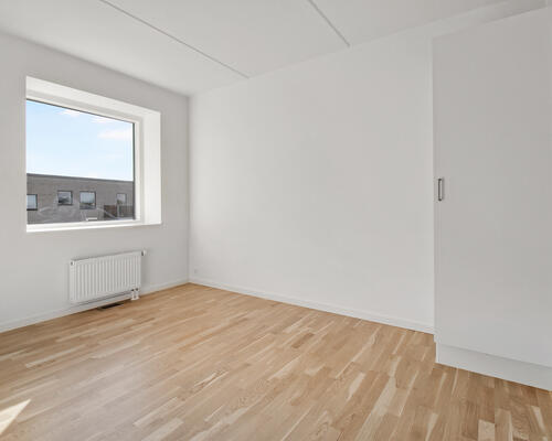 Lejlighed på 6. sal med privat tagterrasse