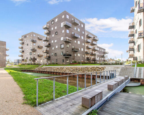 Lejlighed på 6. sal med privat tagterrasse