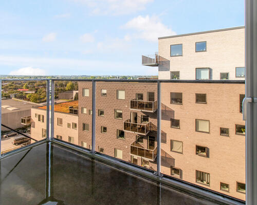 Lejlighed på 6. sal med privat tagterrasse