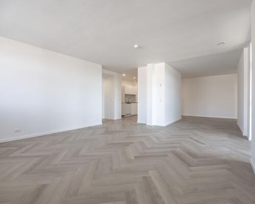 Nybygget luksus lejlighed i Sygehusparken - 4 værelser, privat altan og mange fællesfaciliteter