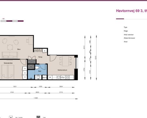 4 værelses lejlighed i Hedehusene