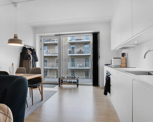 Delevenlig 3-værelses lejlighed i Skejbyen