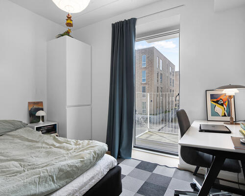 Delevenlig 3-værelses lejlighed i Skejbyen