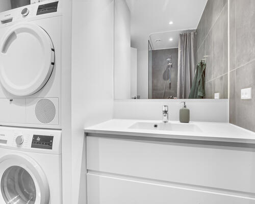 Delevenlig 3-værelses lejlighed i Skejbyen